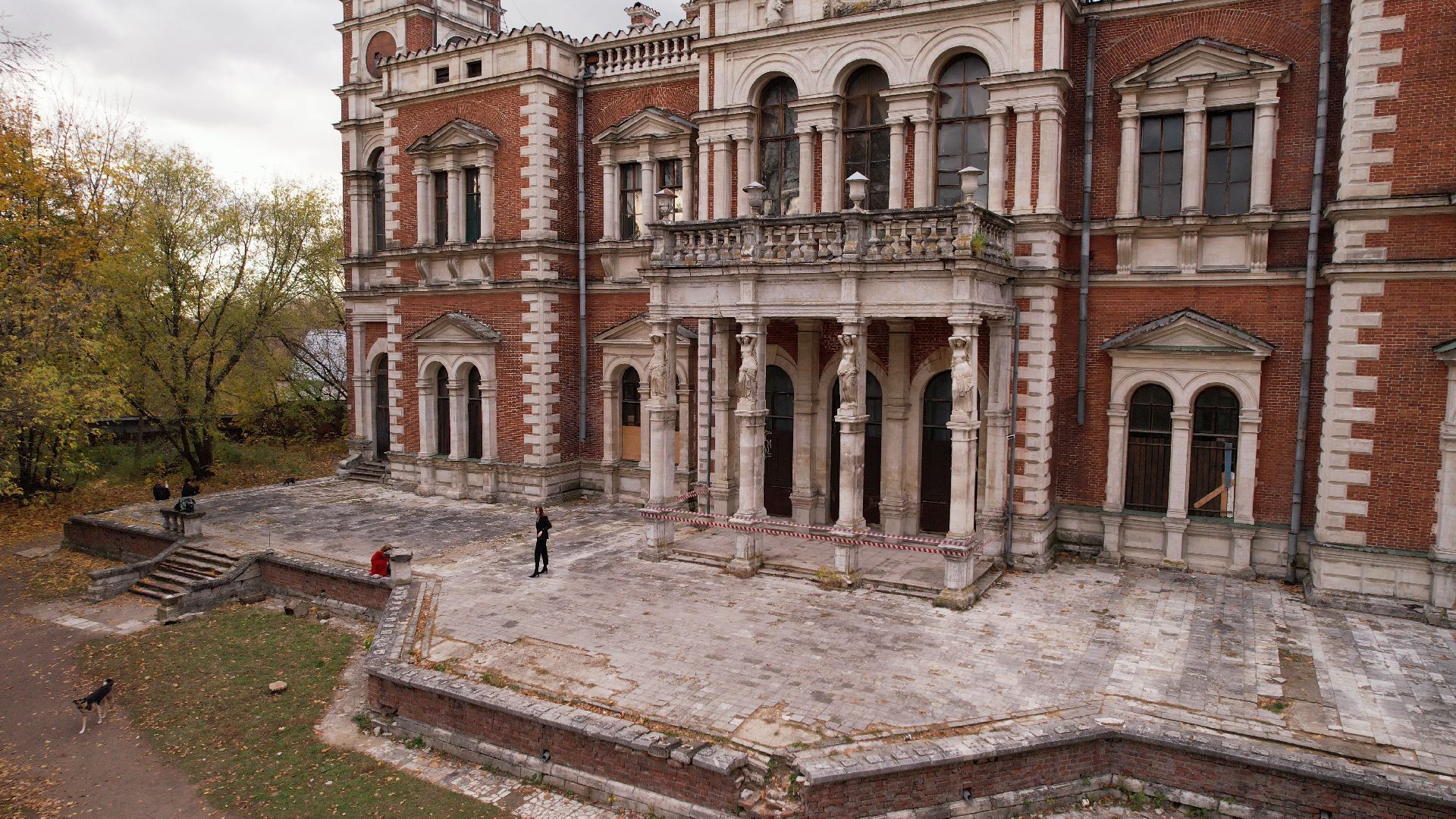 видео с коптера,