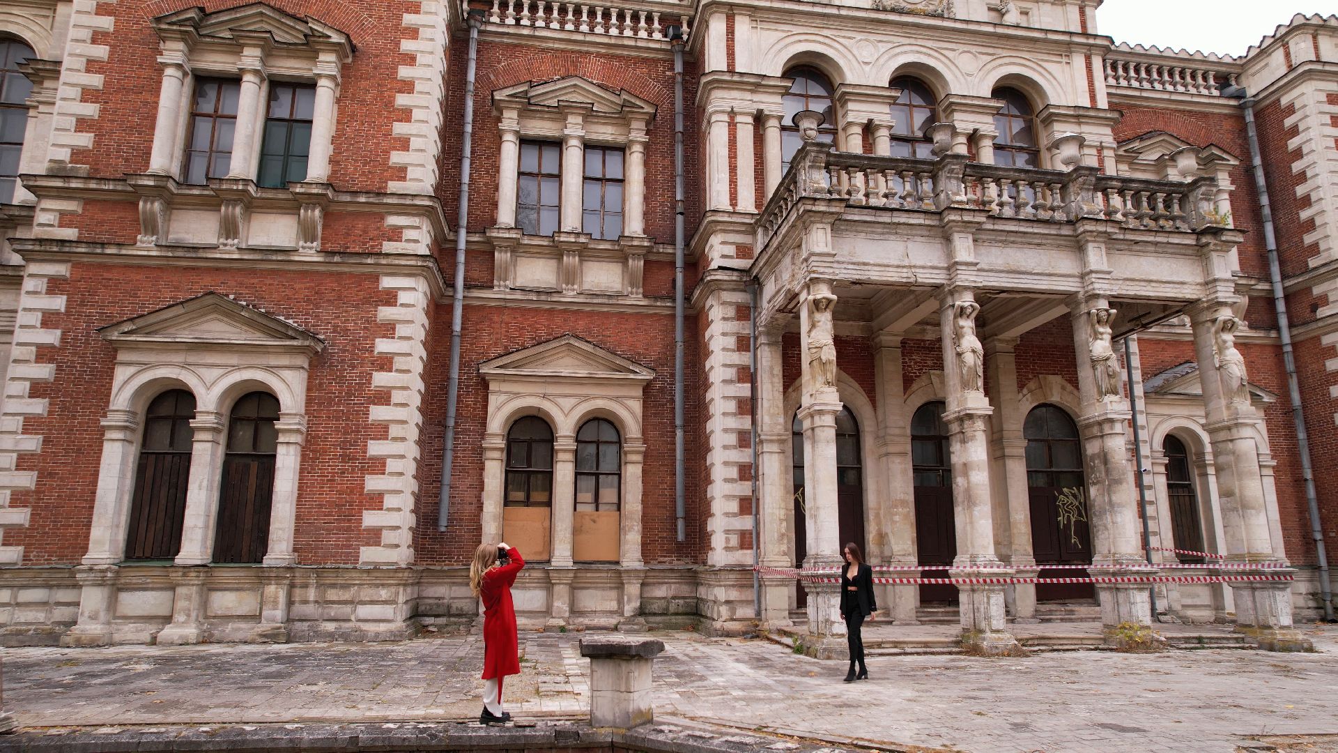 видео с коптера,