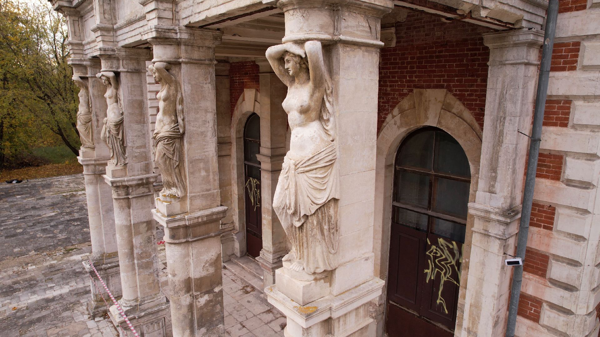 видео с коптера,