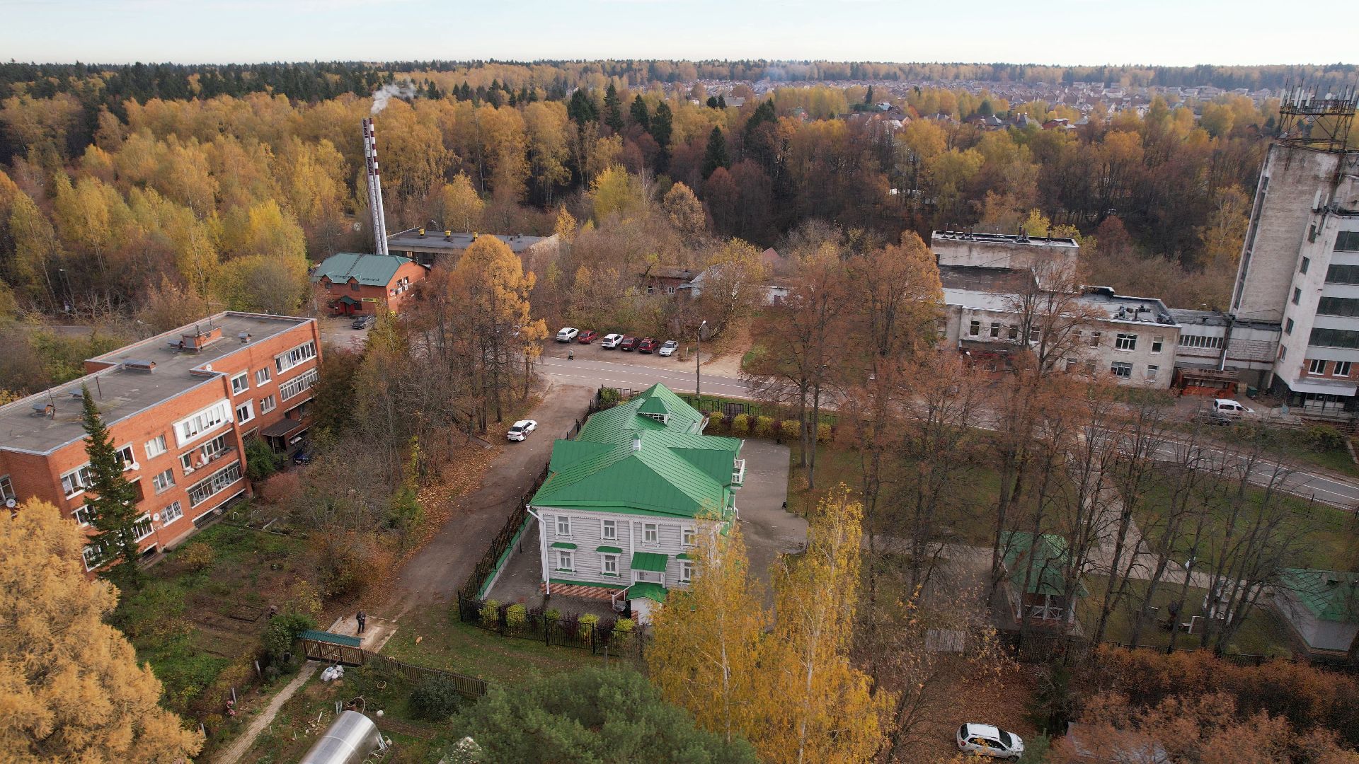 видео с коптера,