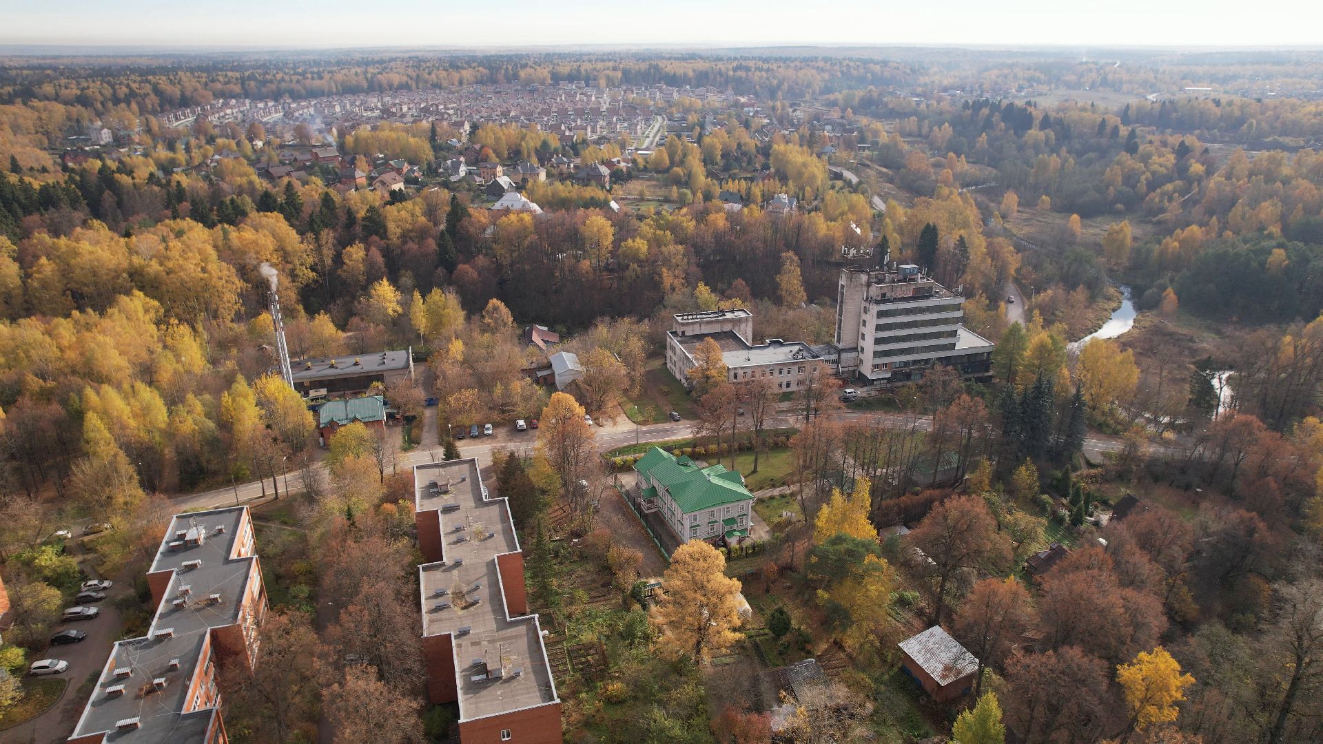 видео с коптера,