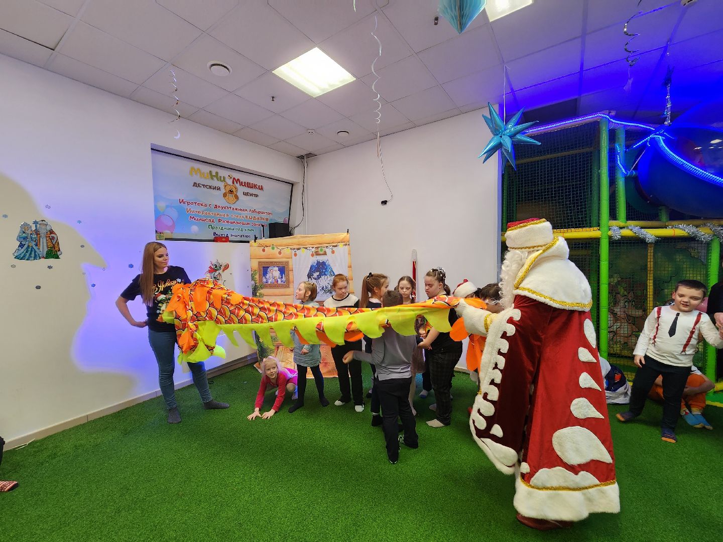 дети, пушкино, новогодняя елка, инвалиды,