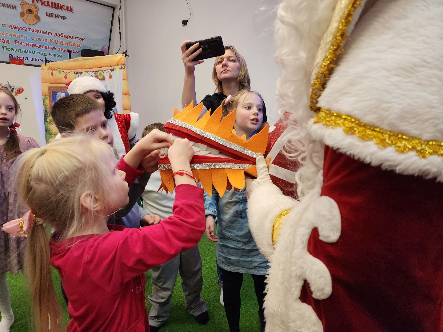 дети, пушкино, новогодняя елка, инвалиды,