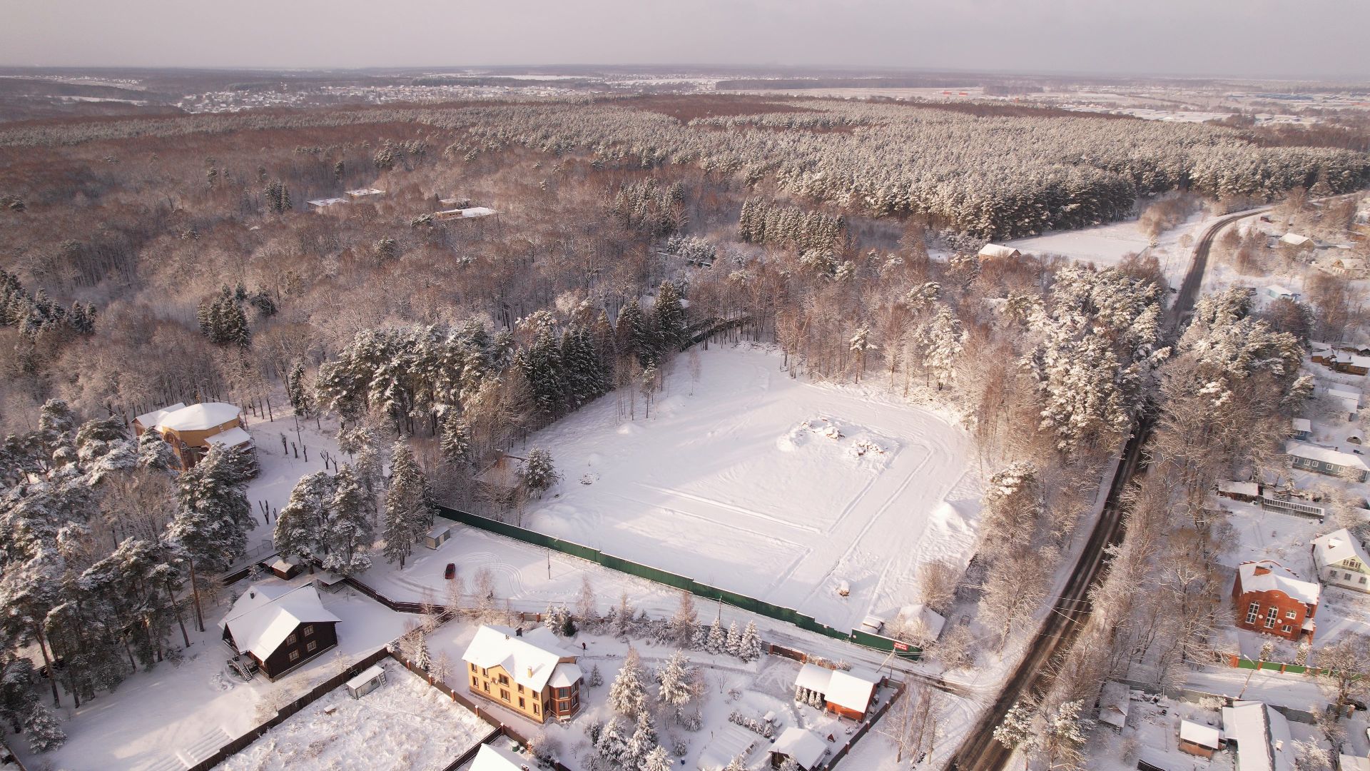 видео с коптера,