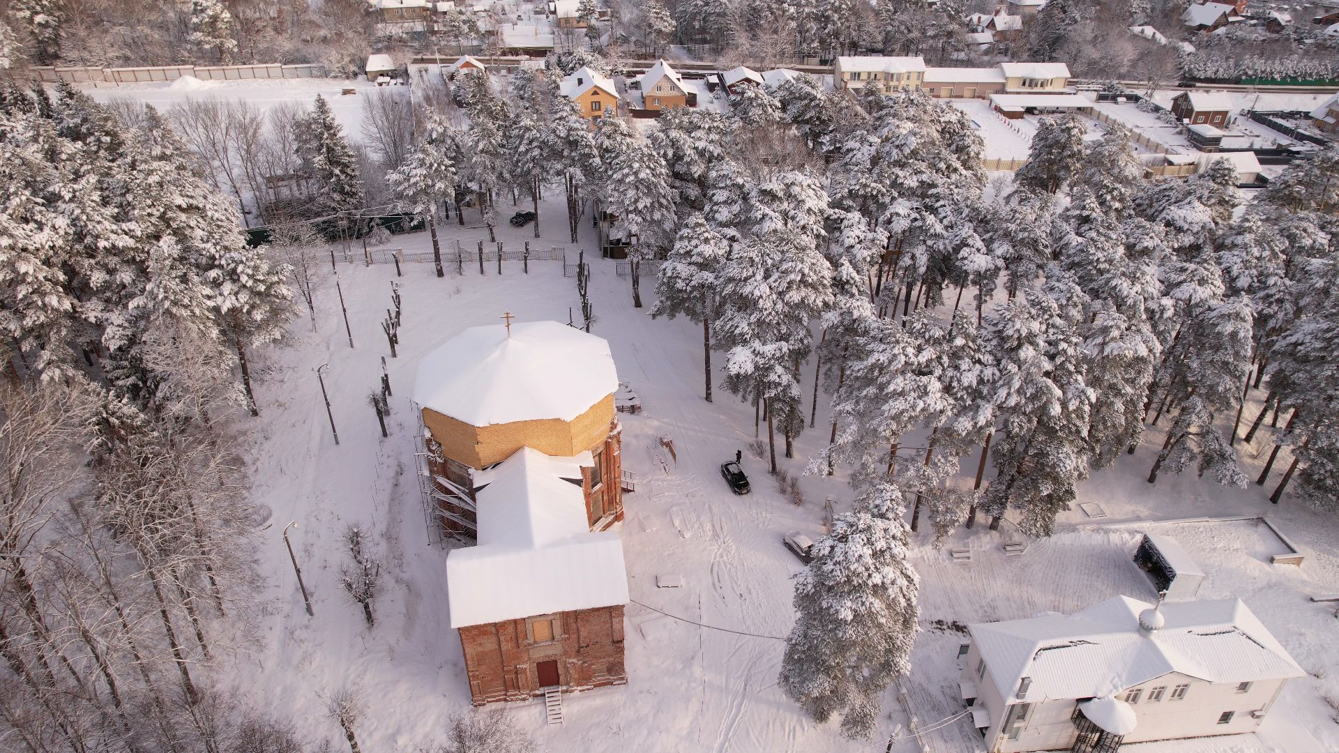 видео с коптера,