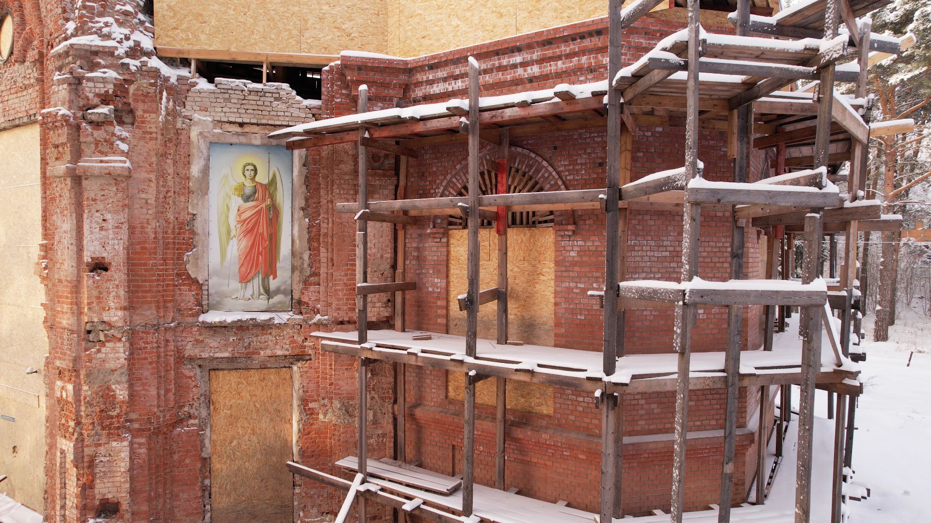 видео с коптера,