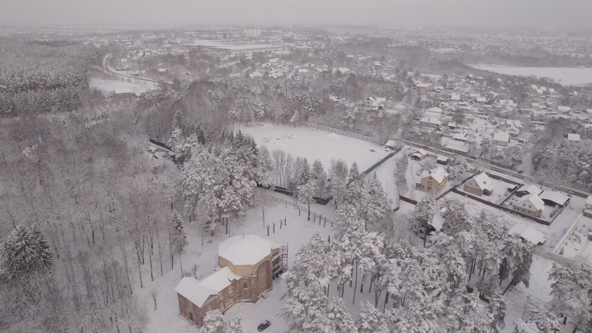 видео с коптера,