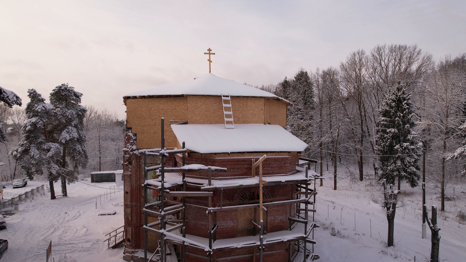 видео с коптера,