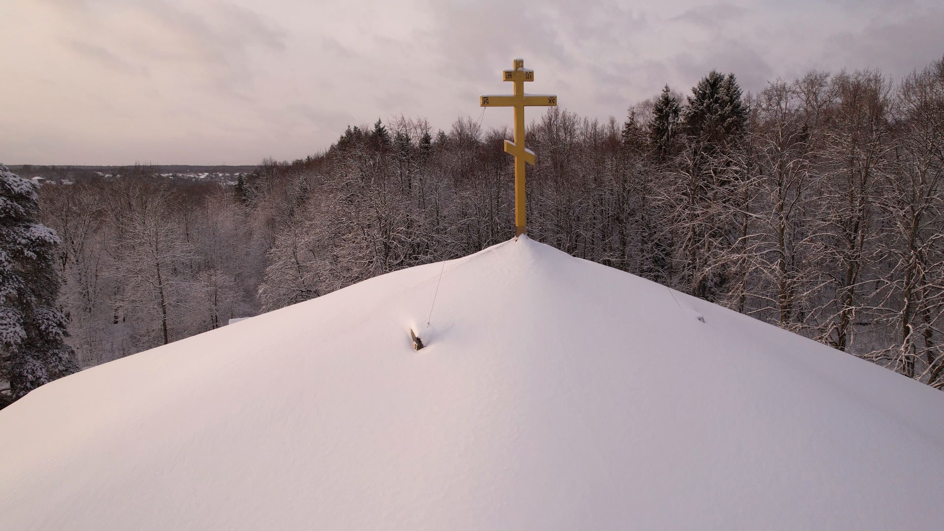 видео с коптера,