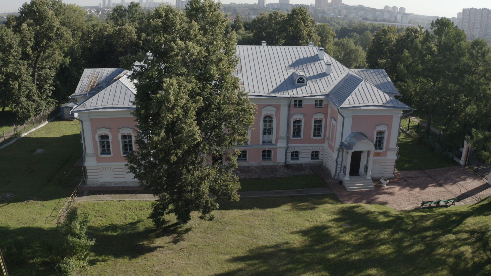 видео с коптера,