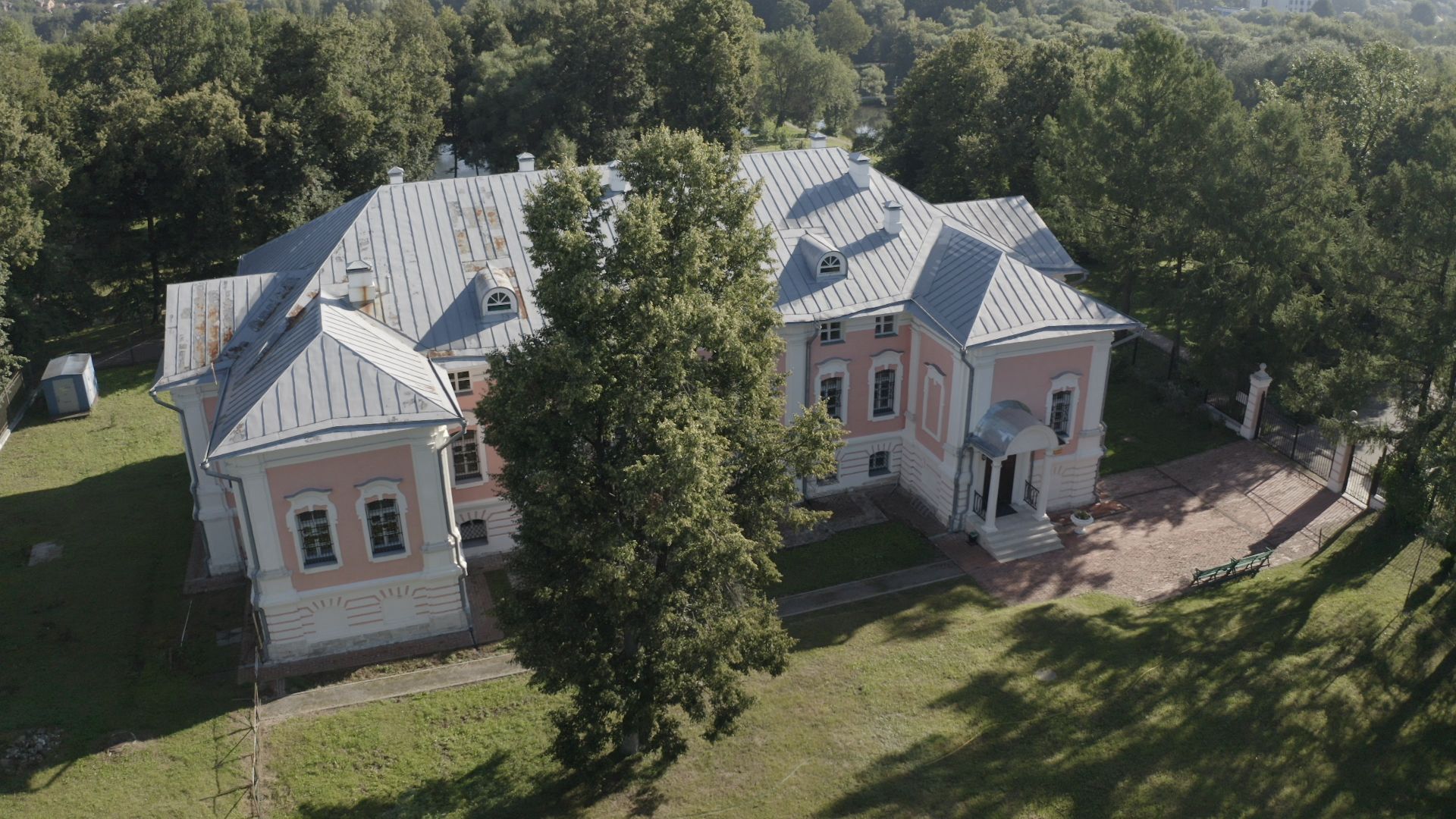 видео с коптера,