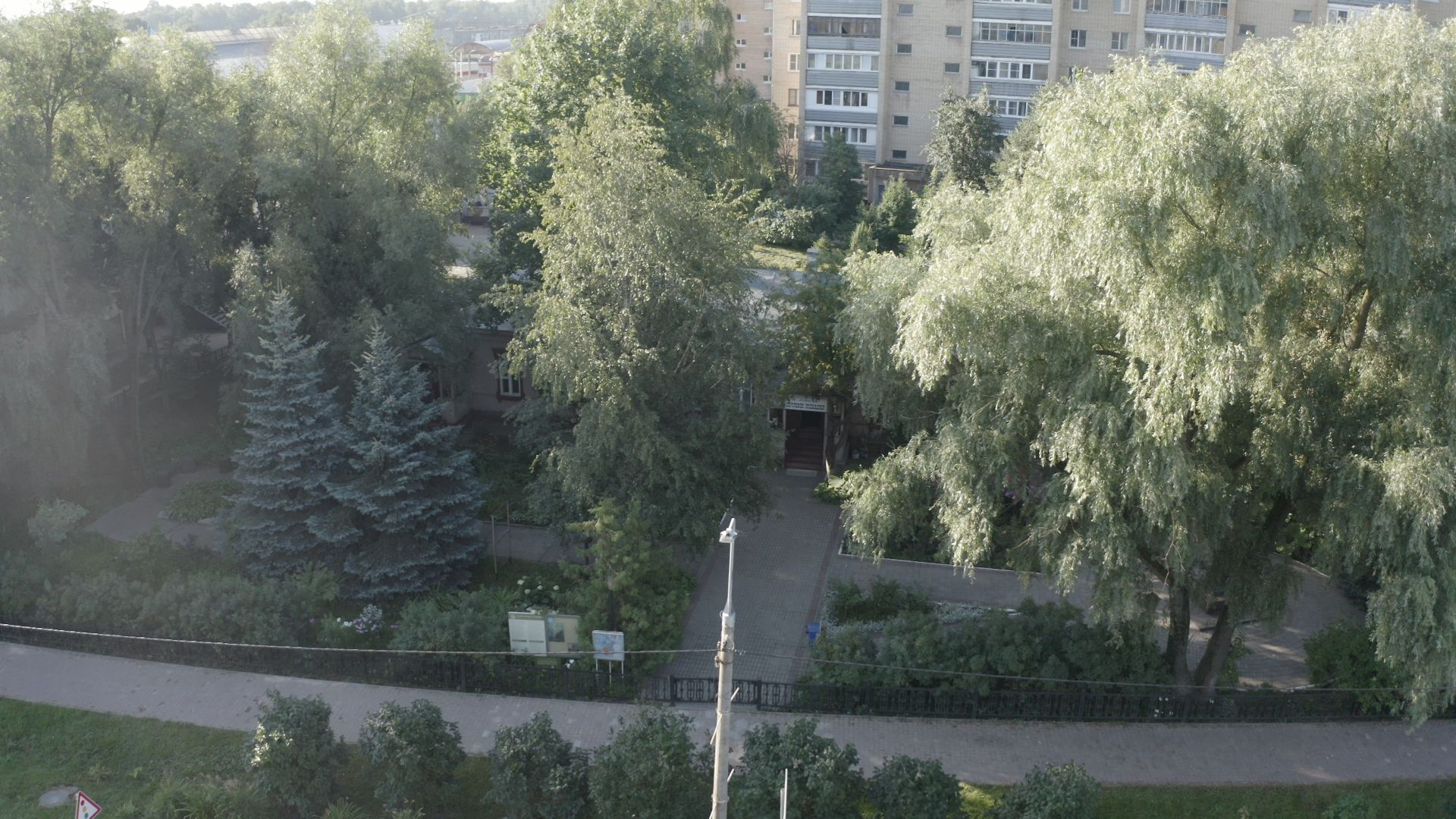 видео с коптера,