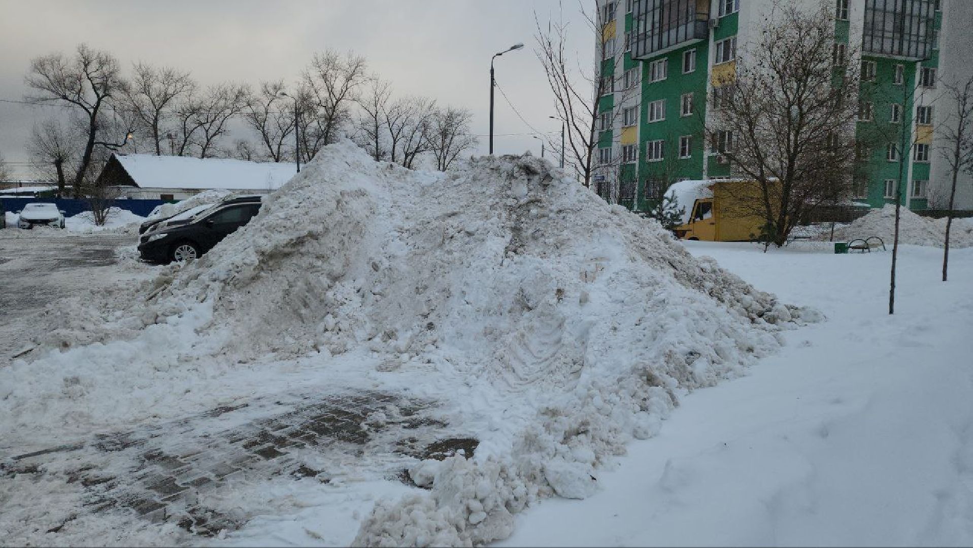 мытищи, Снегопад Ваня, жкх, уборка снега, ГУСТ, циклон ваня, снегопад, московская область,