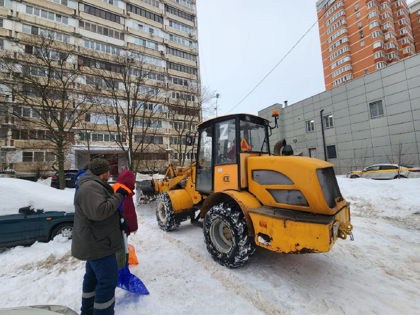 мытищи, Снегопад Ваня, жкх, уборка снега, ГУСТ, циклон ваня, снегопад, московская область,