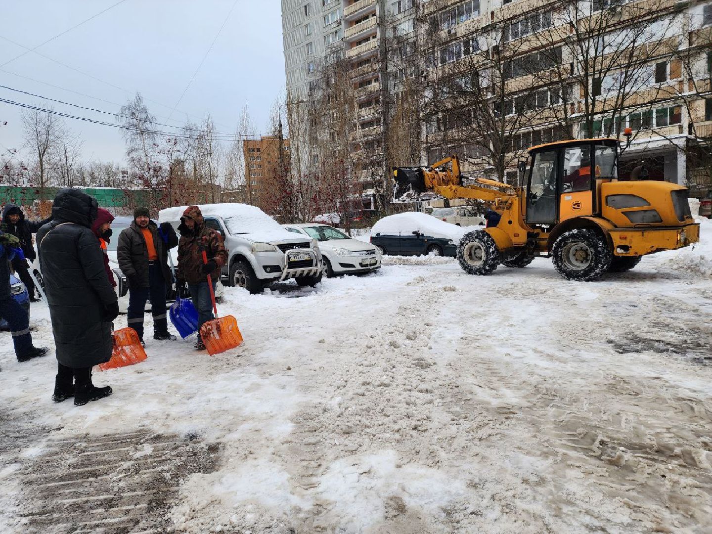 мытищи, Снегопад Ваня, жкх, уборка снега, ГУСТ, циклон ваня, снегопад, московская область,