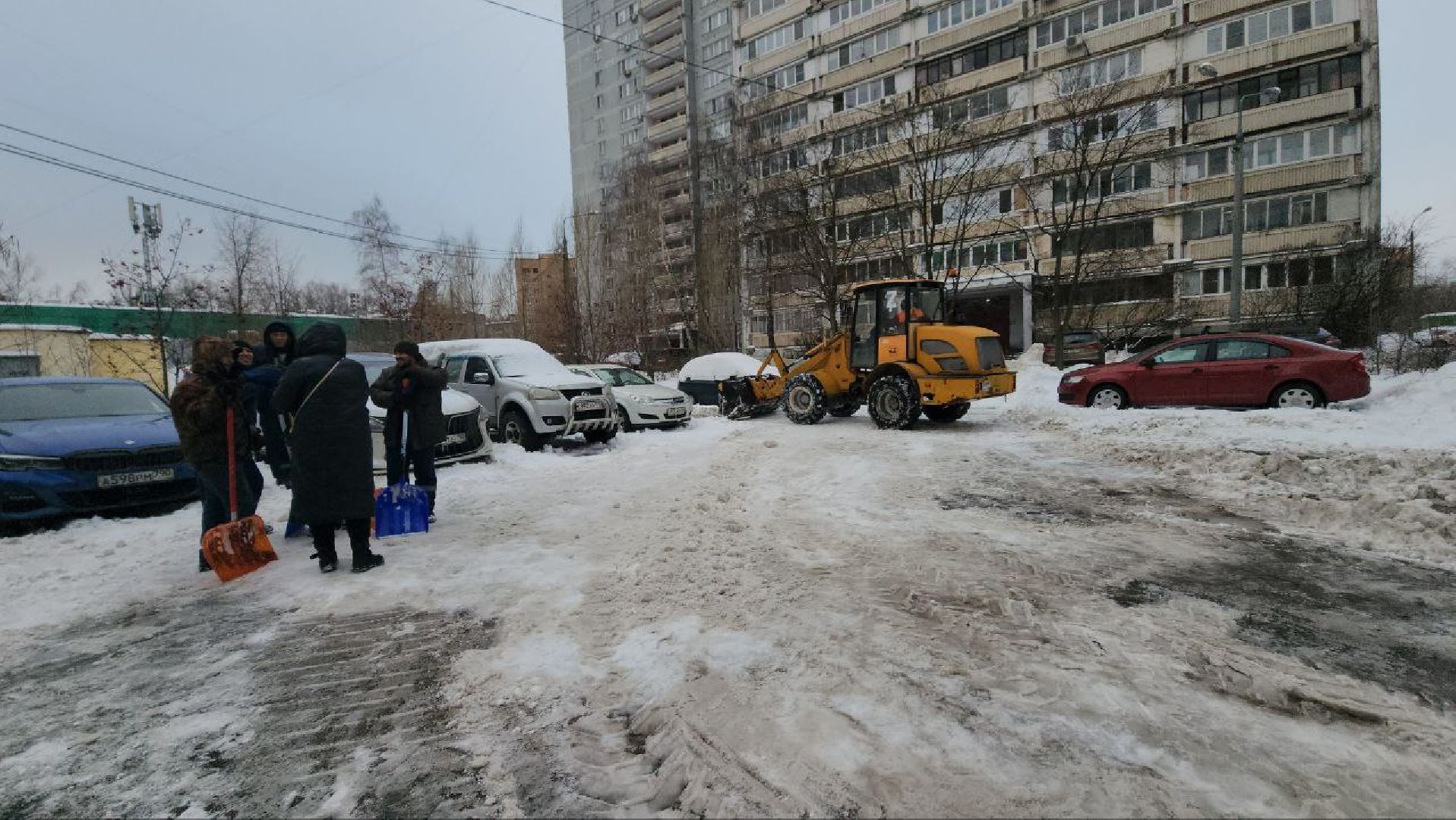 мытищи, Снегопад Ваня, жкх, уборка снега, ГУСТ, циклон ваня, снегопад, московская область,