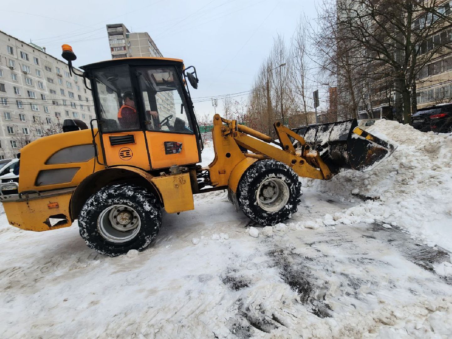 мытищи, Снегопад Ваня, жкх, уборка снега, ГУСТ, циклон ваня, снегопад, московская область,