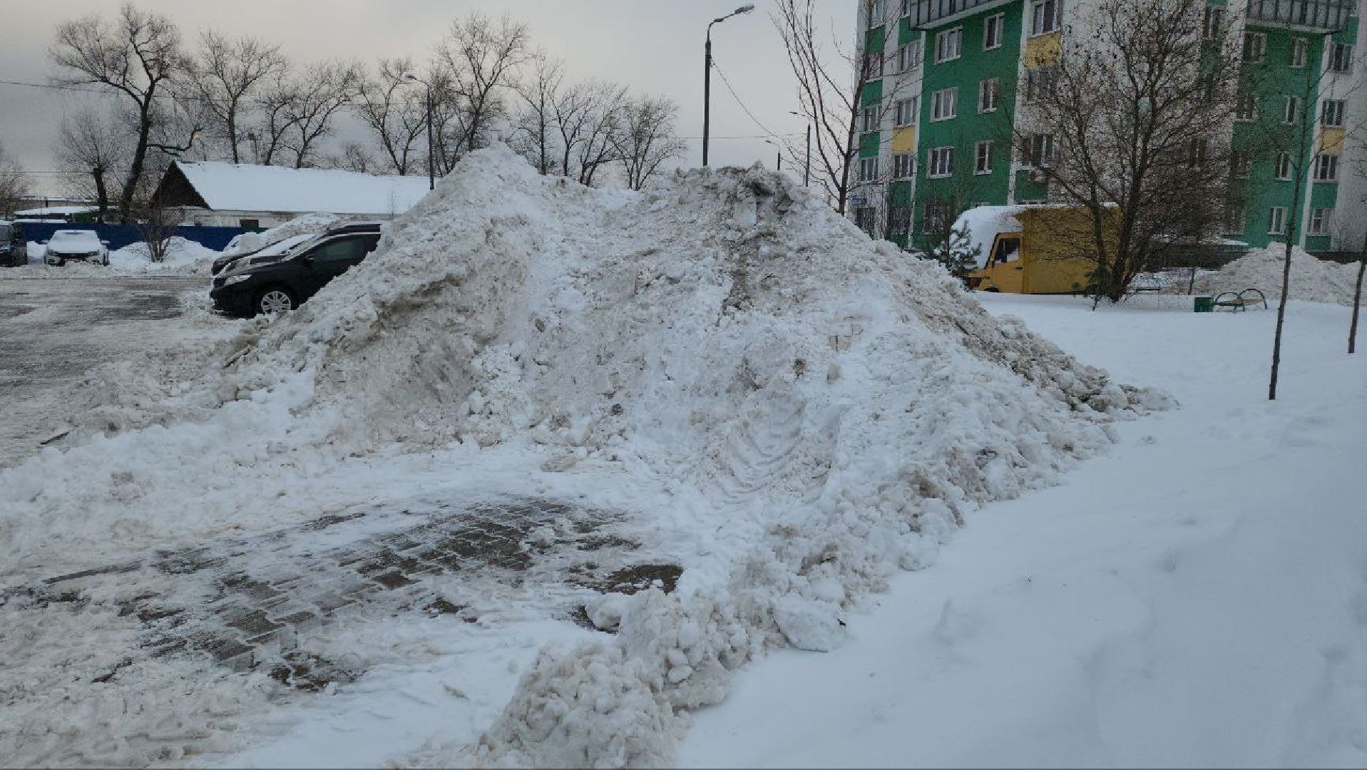 мытищи, Снегопад Ваня, жкх, уборка снега, ГУСТ, циклон ваня, снегопад, московская область,