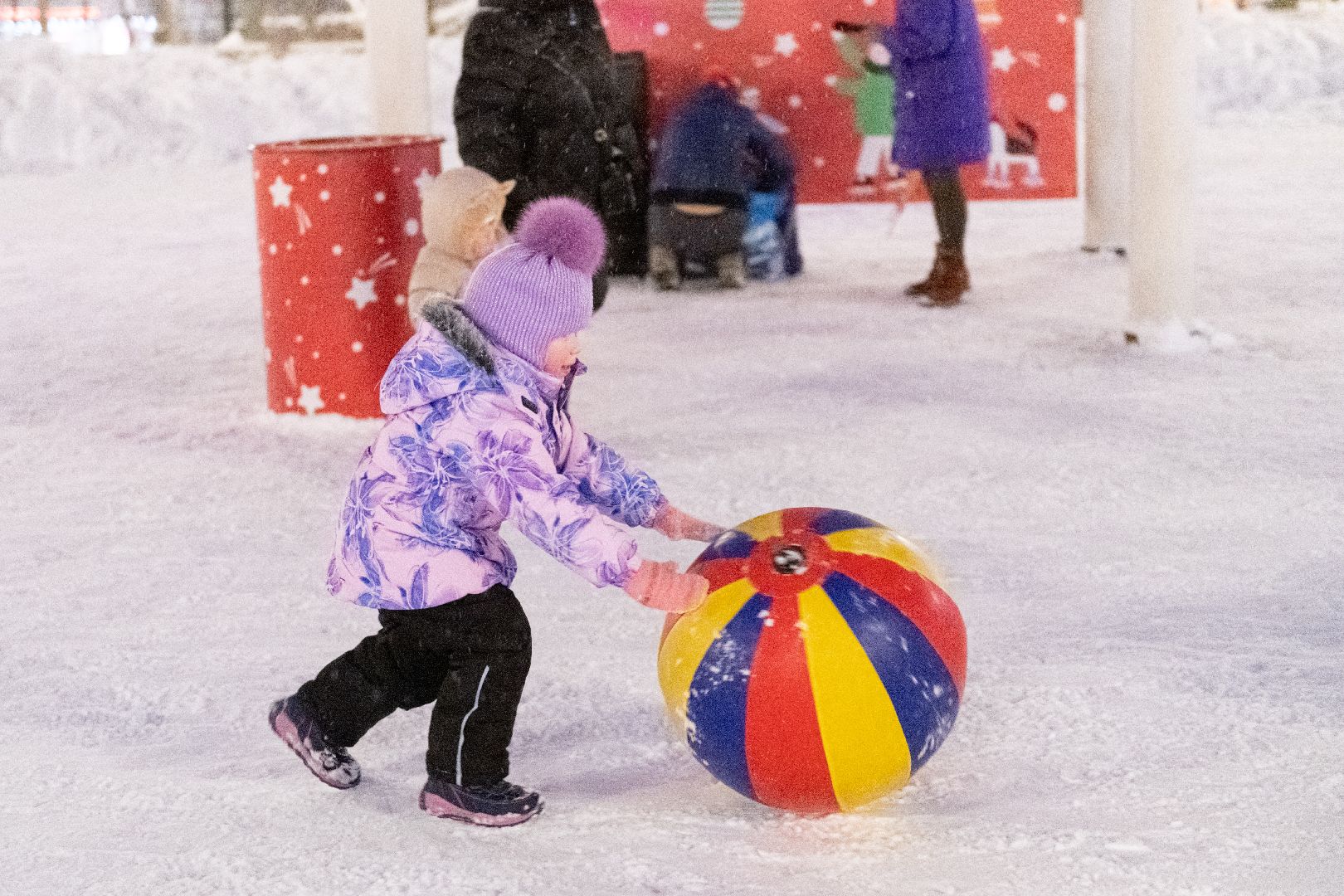 лыткарино, общество, зима в подмосковье, интерактив, новый год, парк,