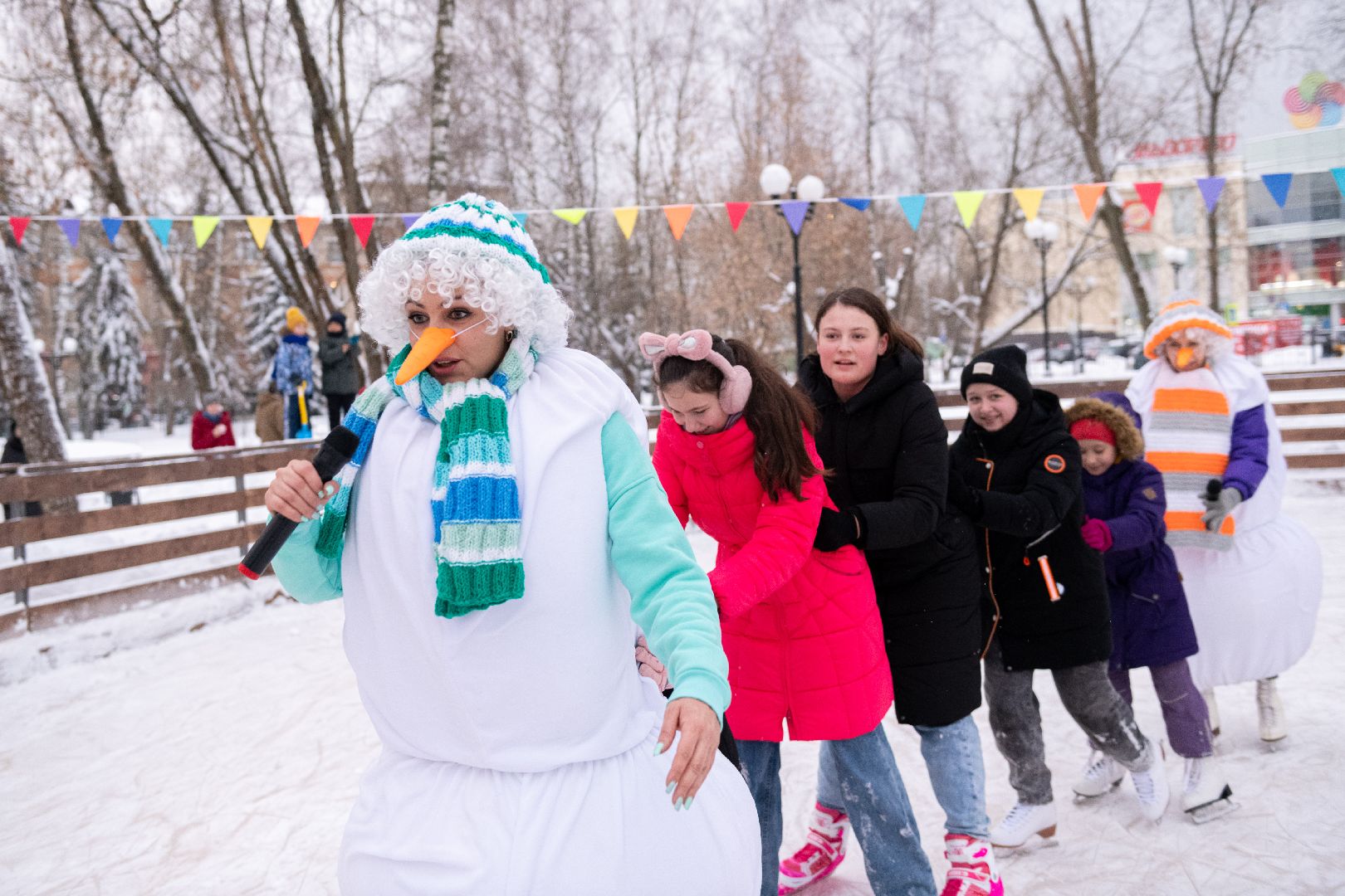 лыткарино, общество, зима в подмосковье, интерактив, новый год, парк,