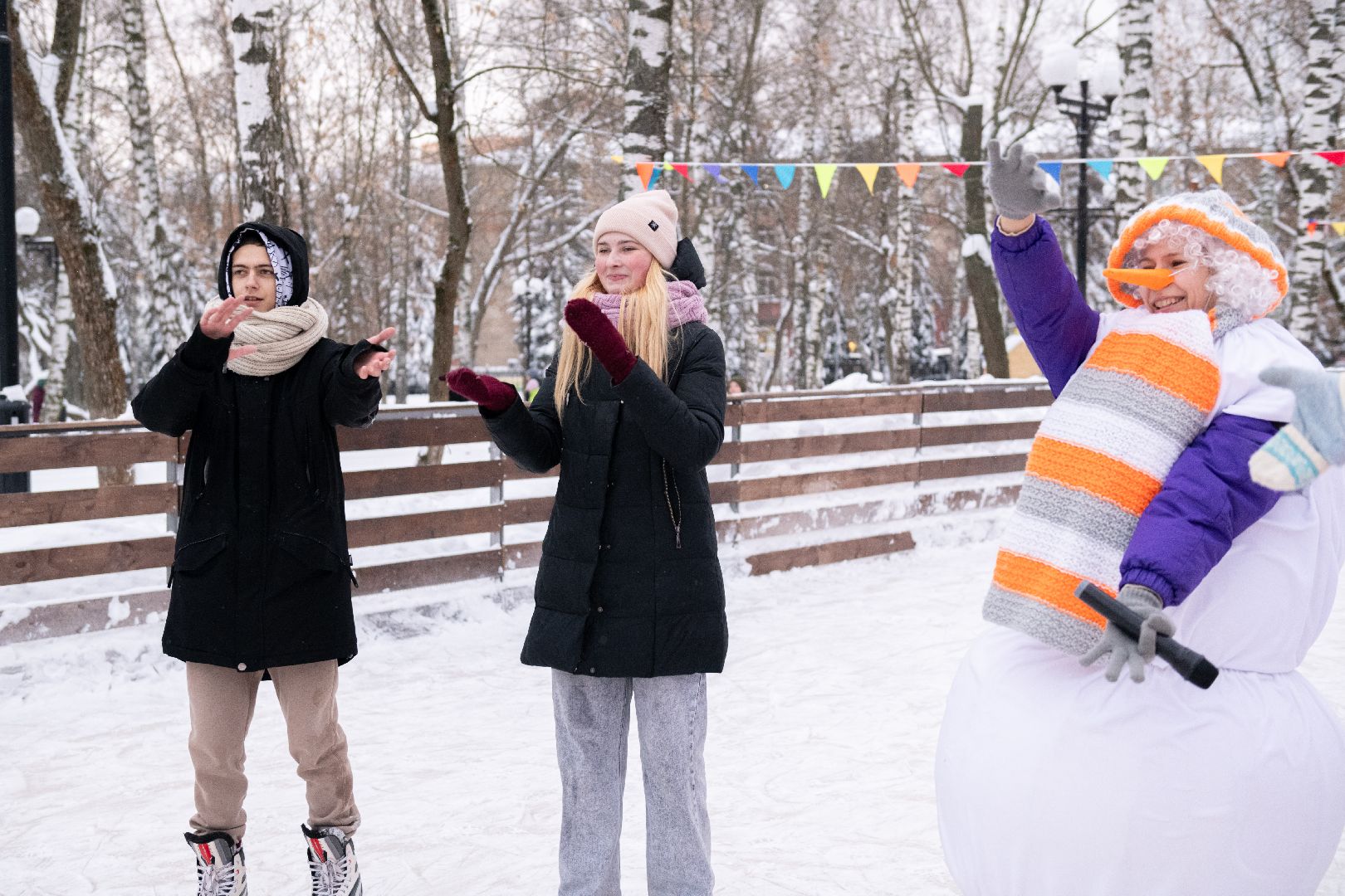 лыткарино, общество, зима в подмосковье, интерактив, новый год, парк,