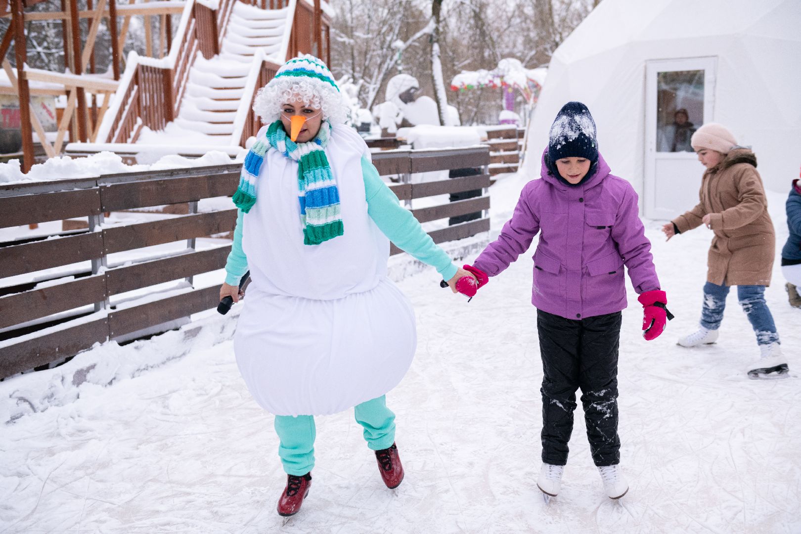 лыткарино, общество, зима в подмосковье, интерактив, новый год, парк,