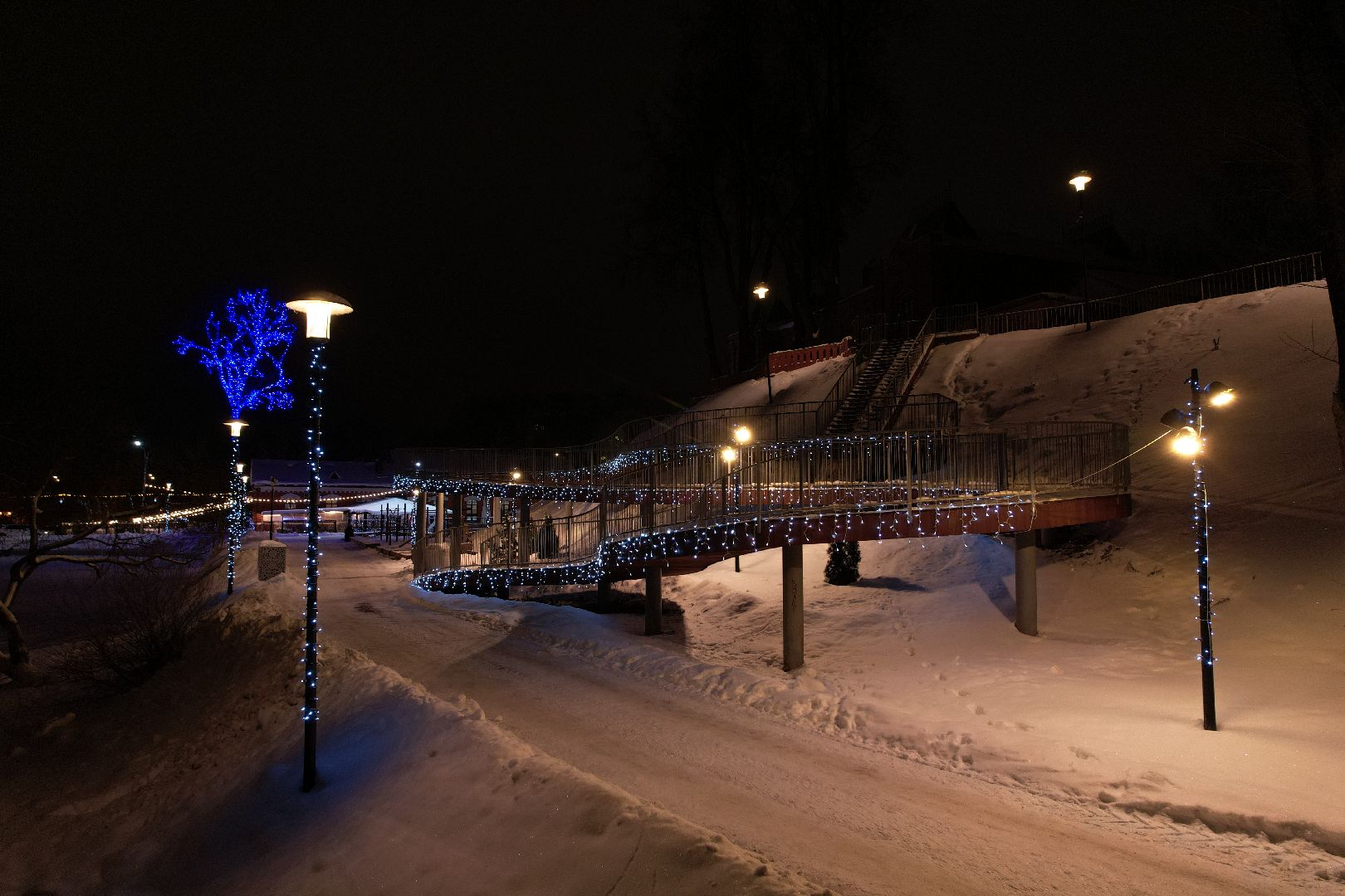 видео с коптера, сергиев посад, зима, благоустройство,