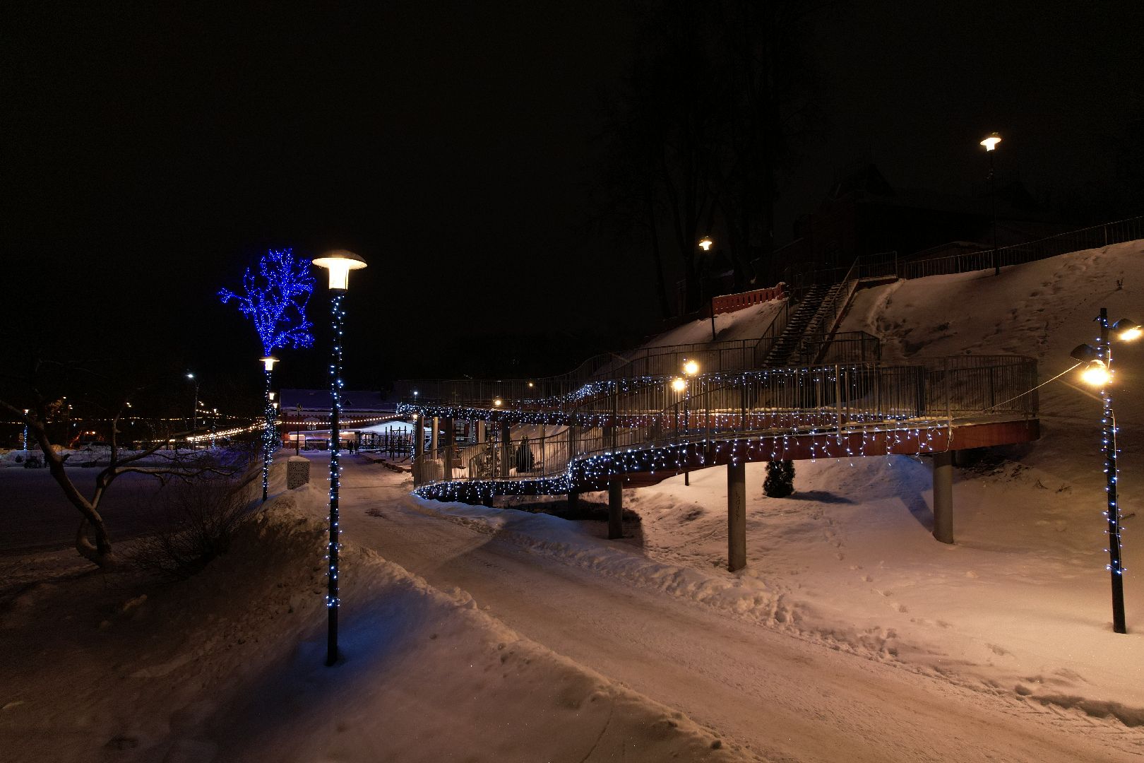 видео с коптера, сергиев посад, зима, благоустройство,