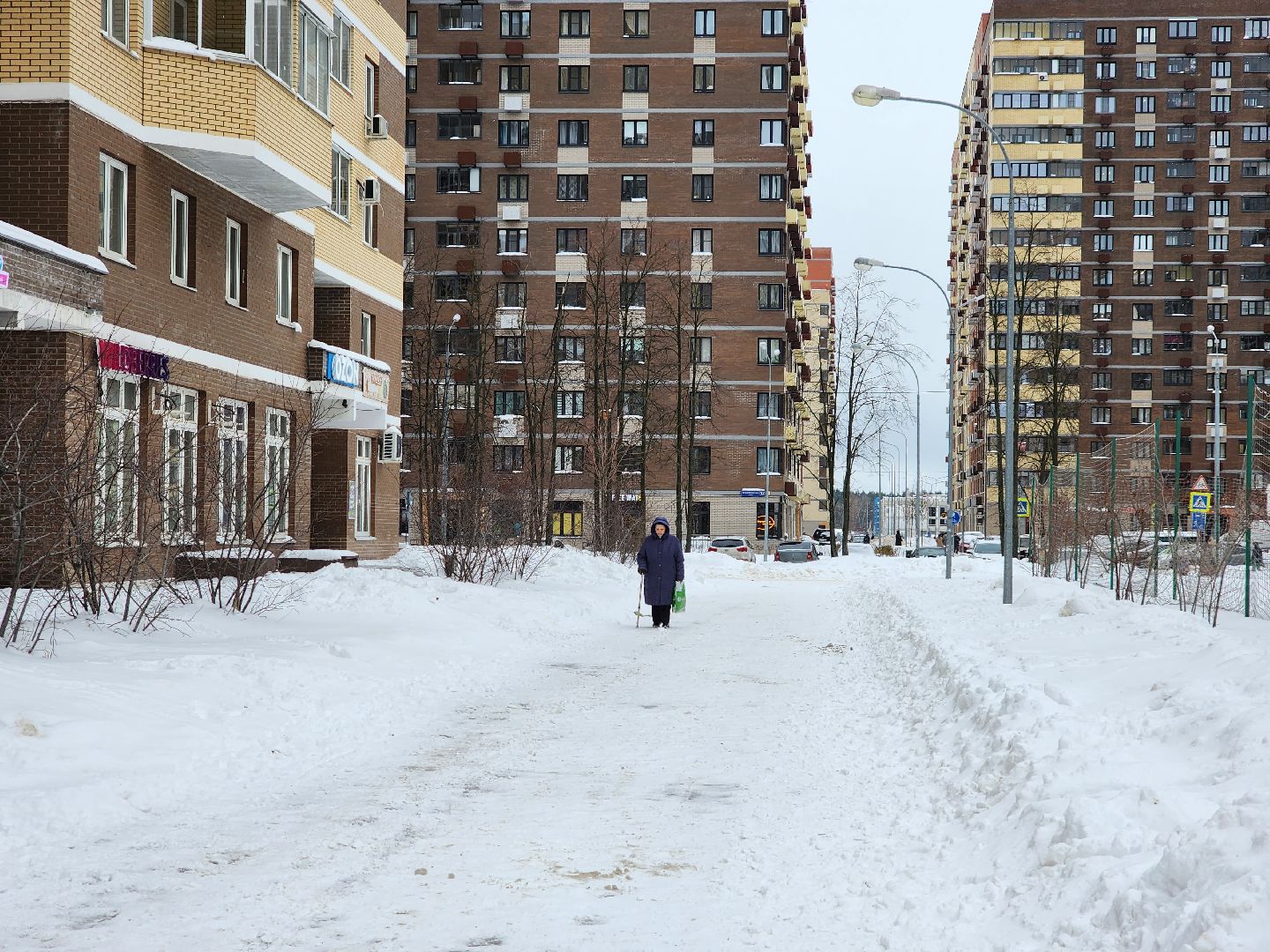 пушкино, снег, благоустройство, уборка территорий,