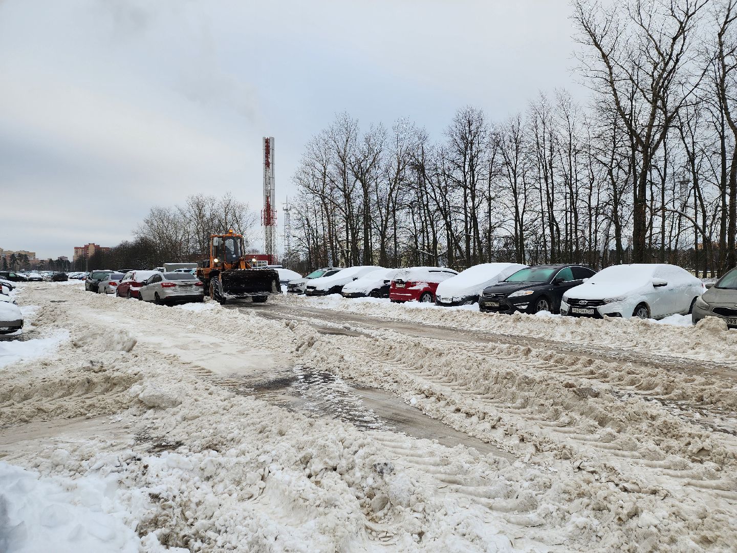 пушкино, снег, благоустройство, уборка территорий,