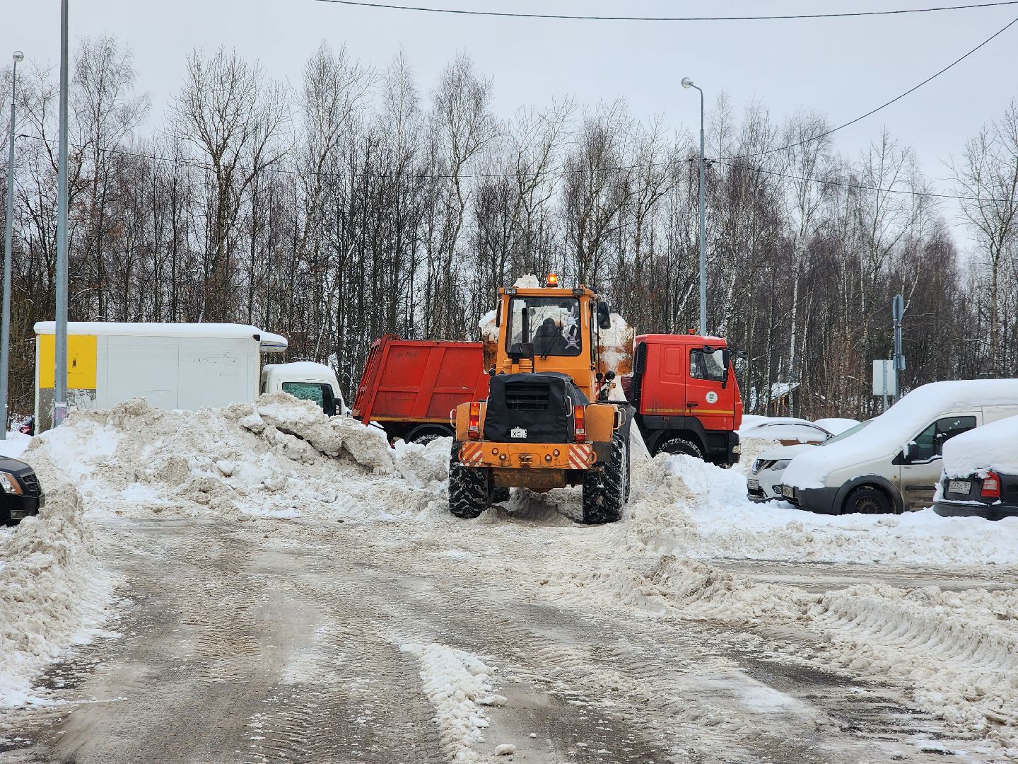 пушкино, снег, благоустройство, уборка территорий,