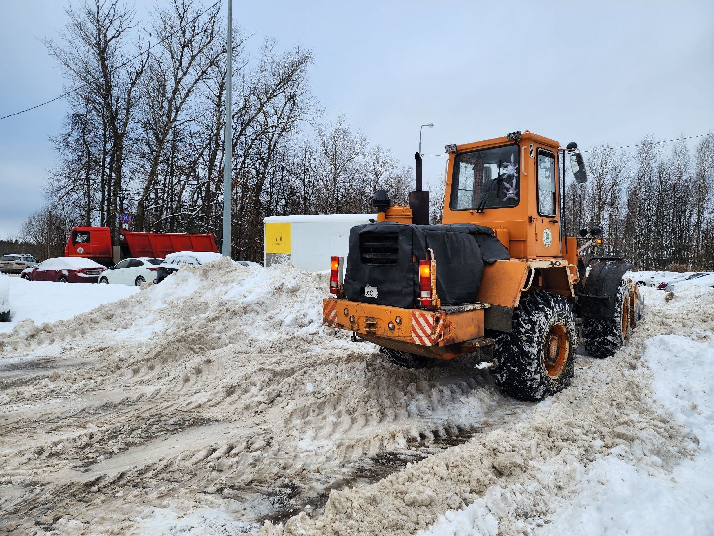 пушкино, снег, благоустройство, уборка территорий,