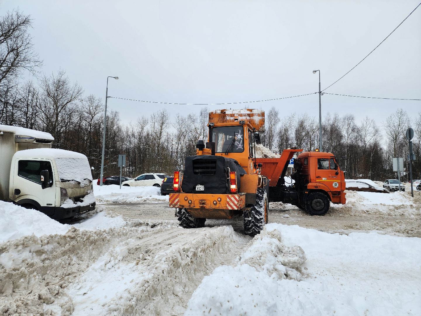 пушкино, снег, благоустройство, уборка территорий,