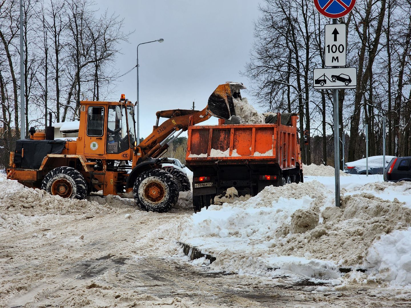 пушкино, снег, благоустройство, уборка территорий,