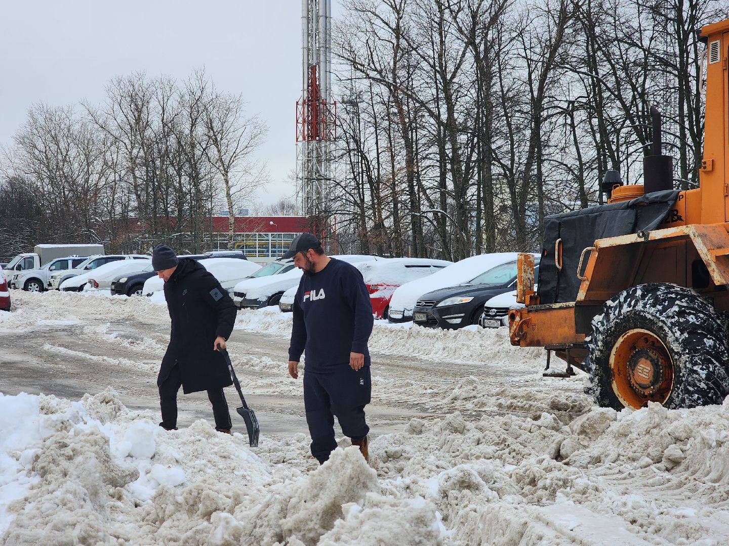 пушкино, снег, благоустройство, уборка территорий,