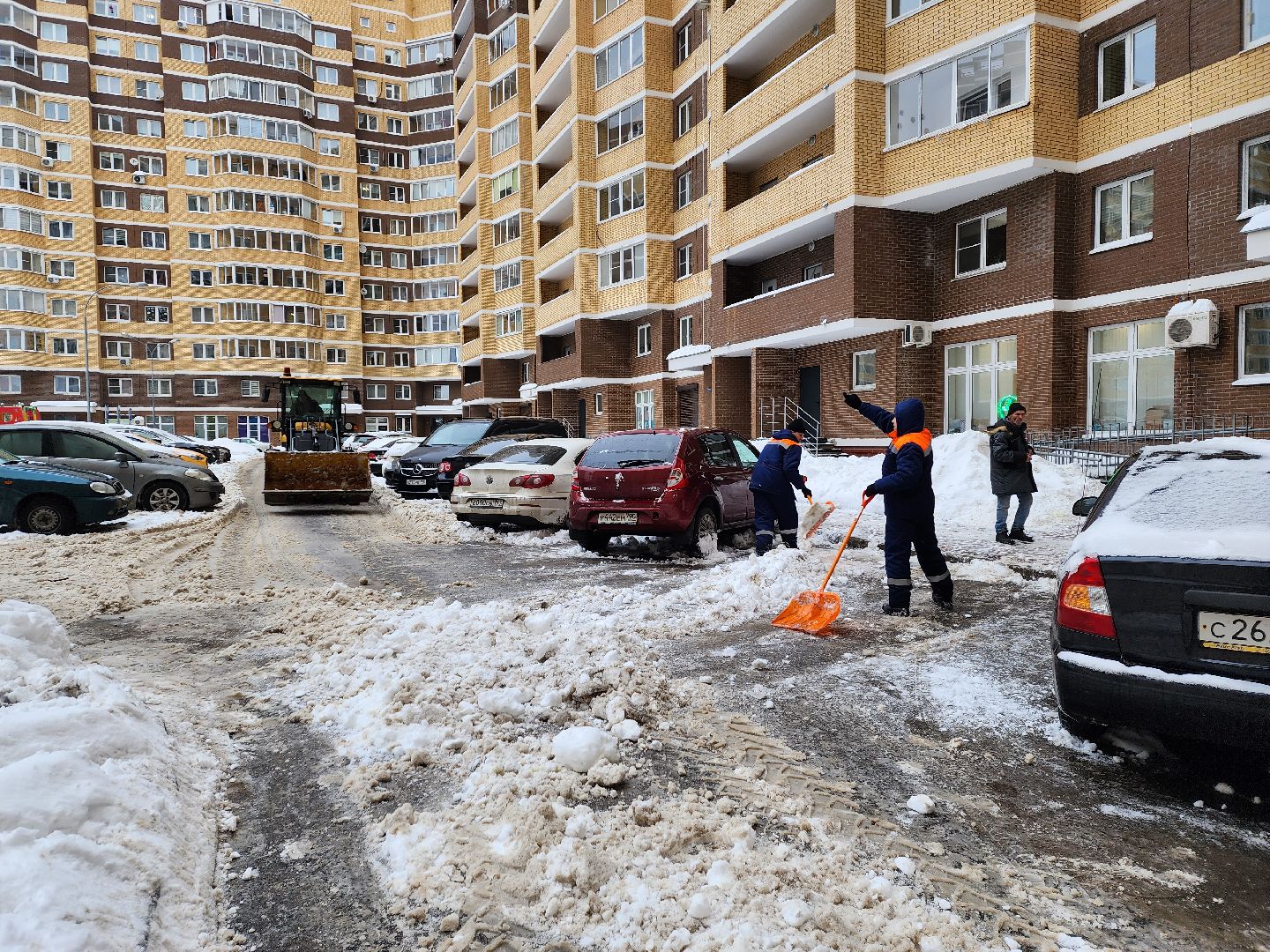 пушкино, снег, благоустройство, уборка территорий,