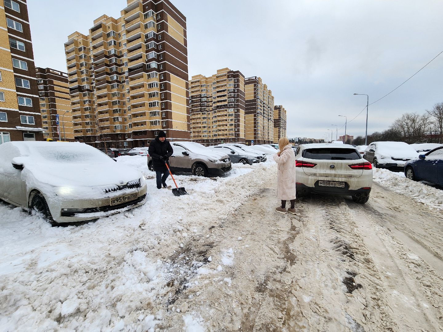 пушкино, снег, благоустройство, уборка территорий,