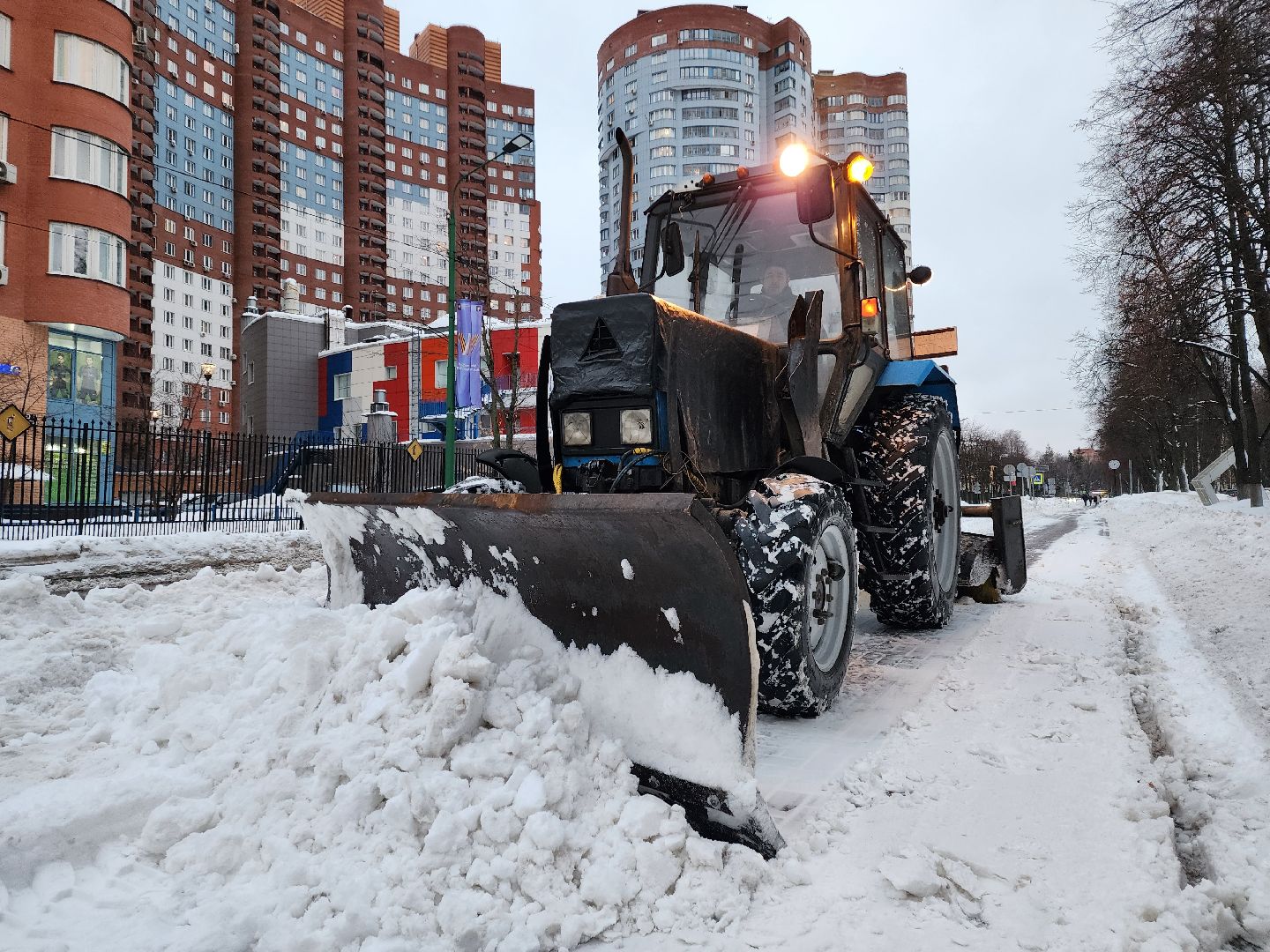 химки, подмосковье, циклон ваня,