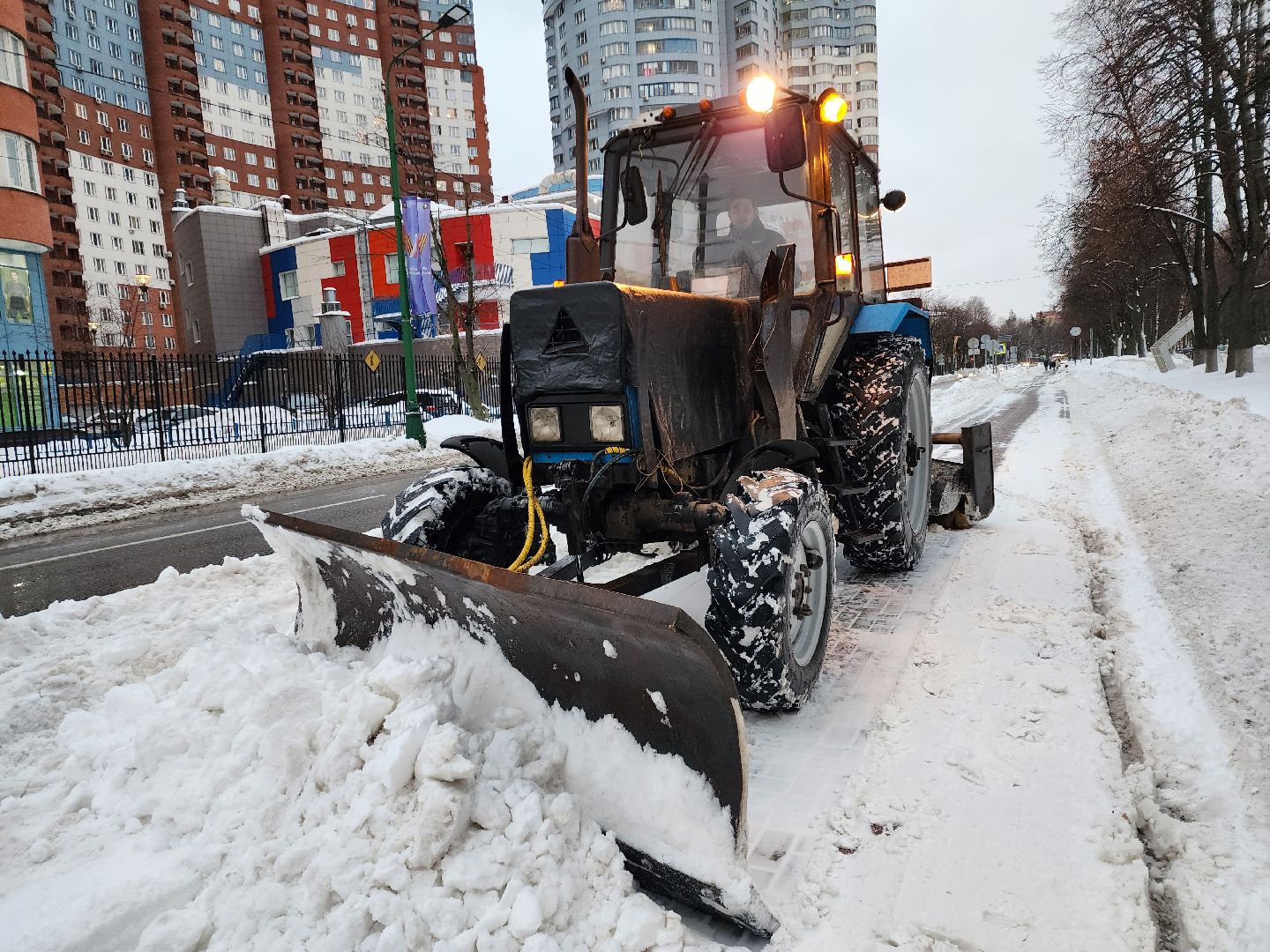 химки, подмосковье, циклон ваня,