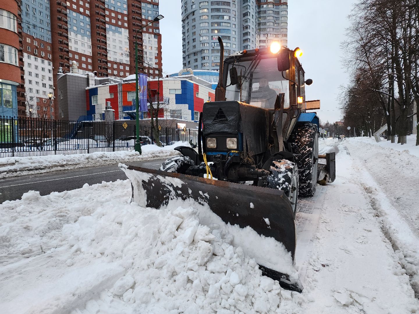 химки, подмосковье, циклон ваня,