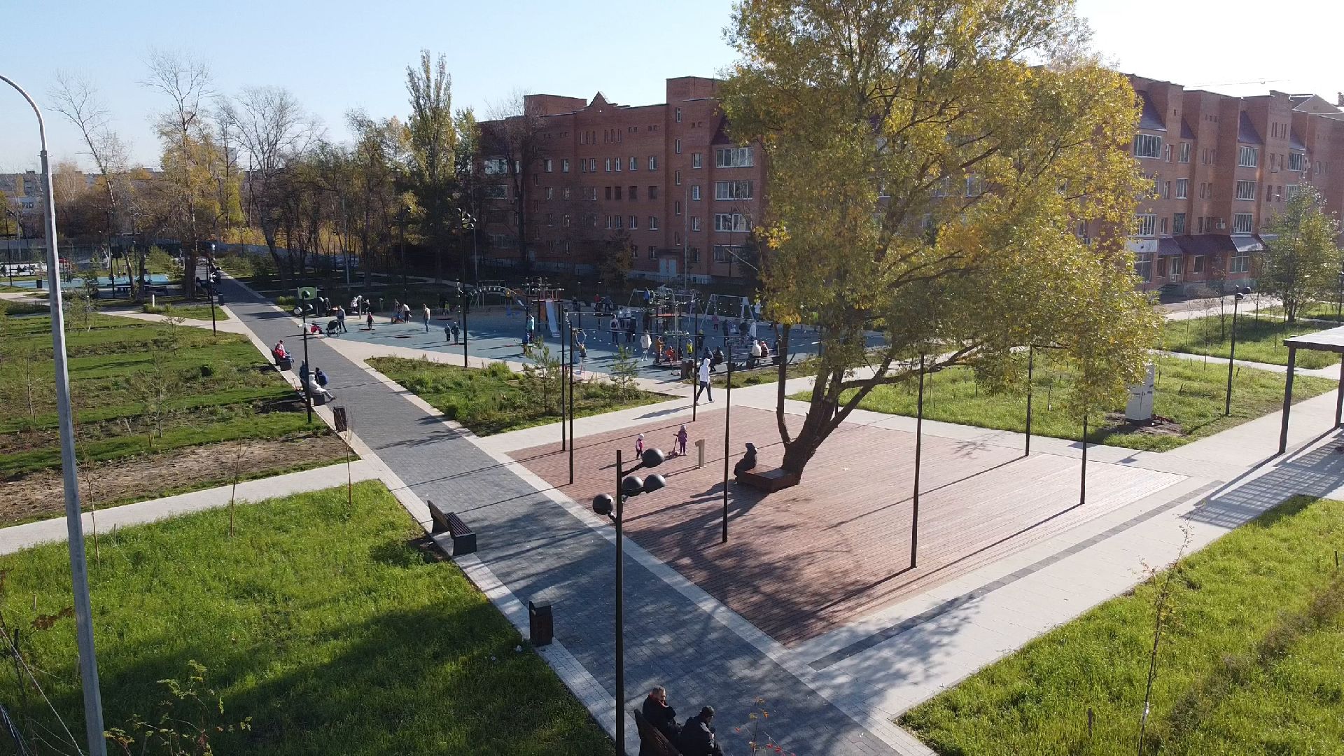 видео с коптера,