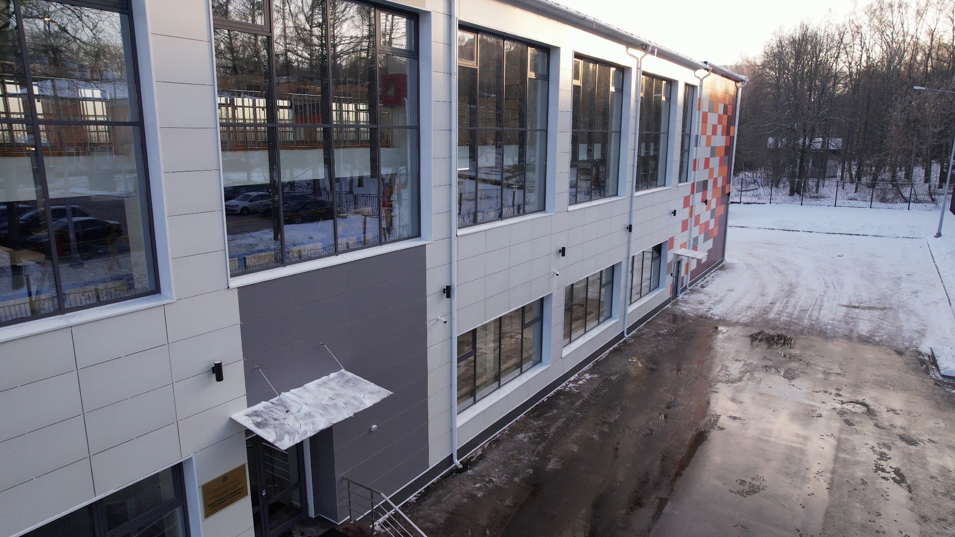 видео с коптера,