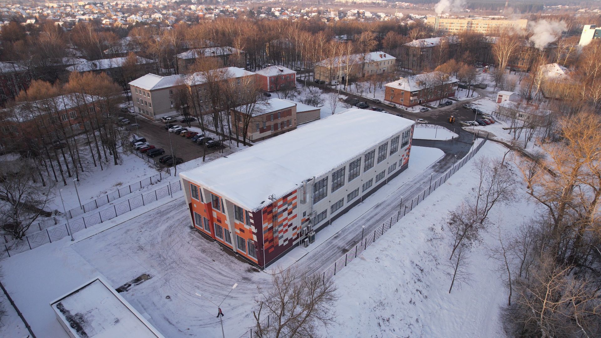 видео с коптера,