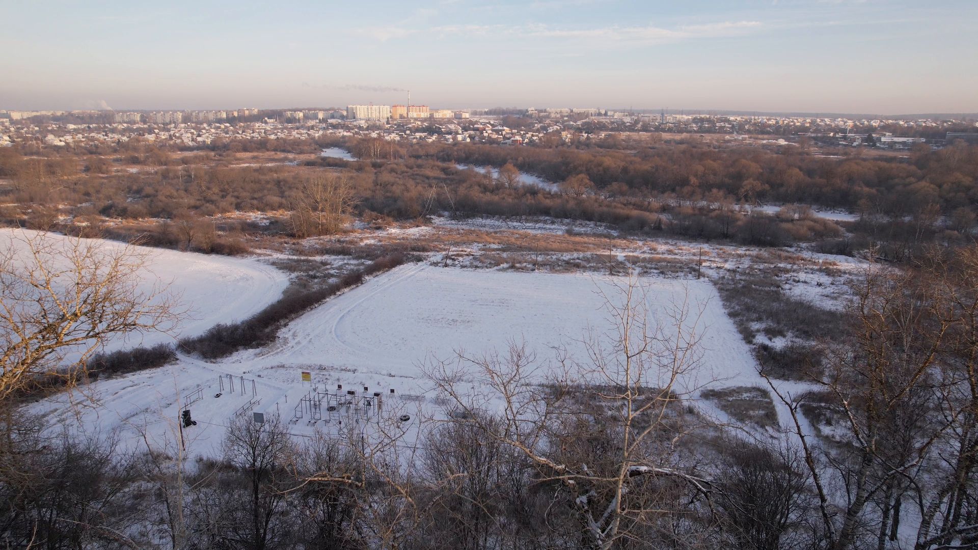видео с коптера,