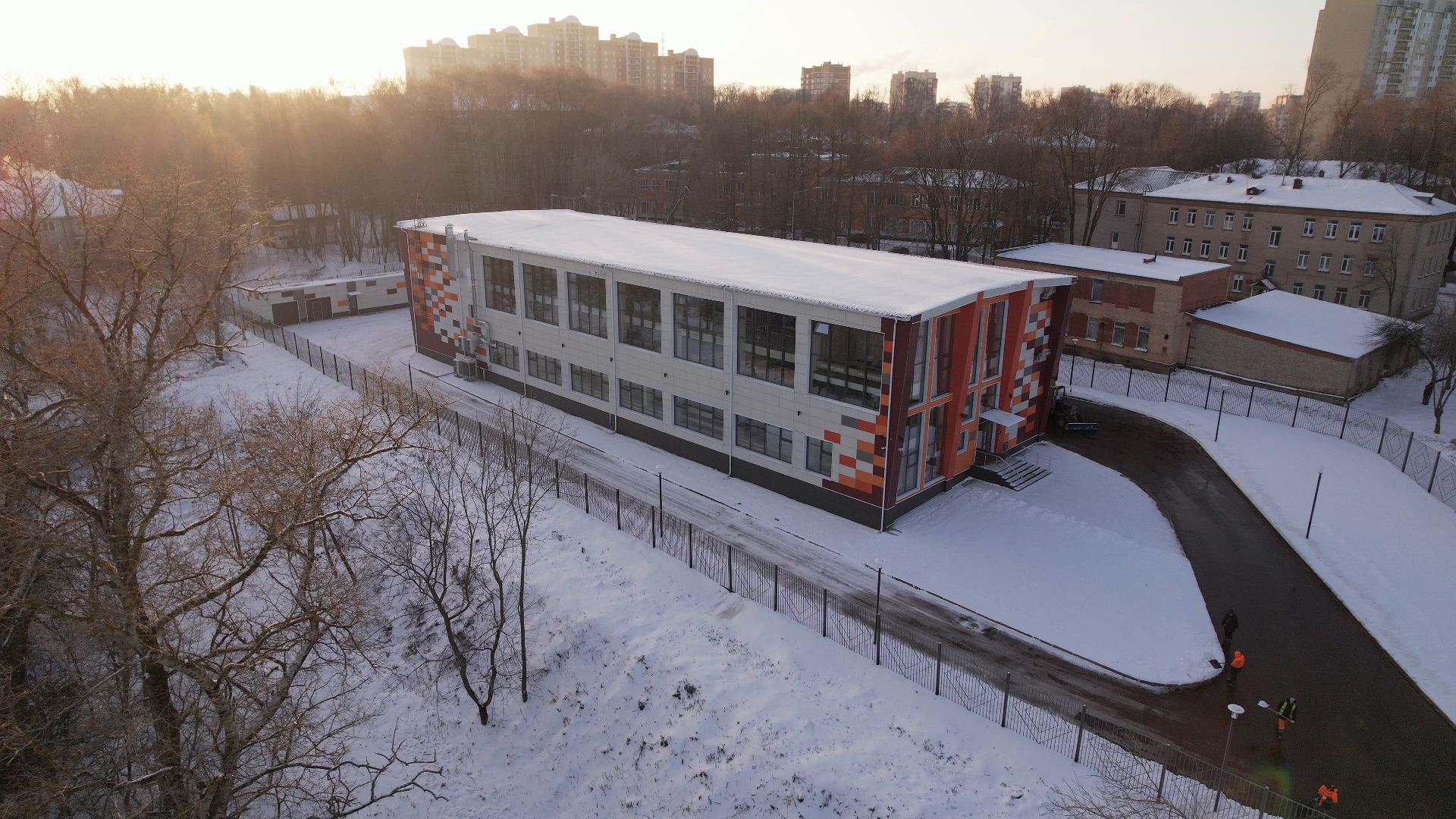 видео с коптера,