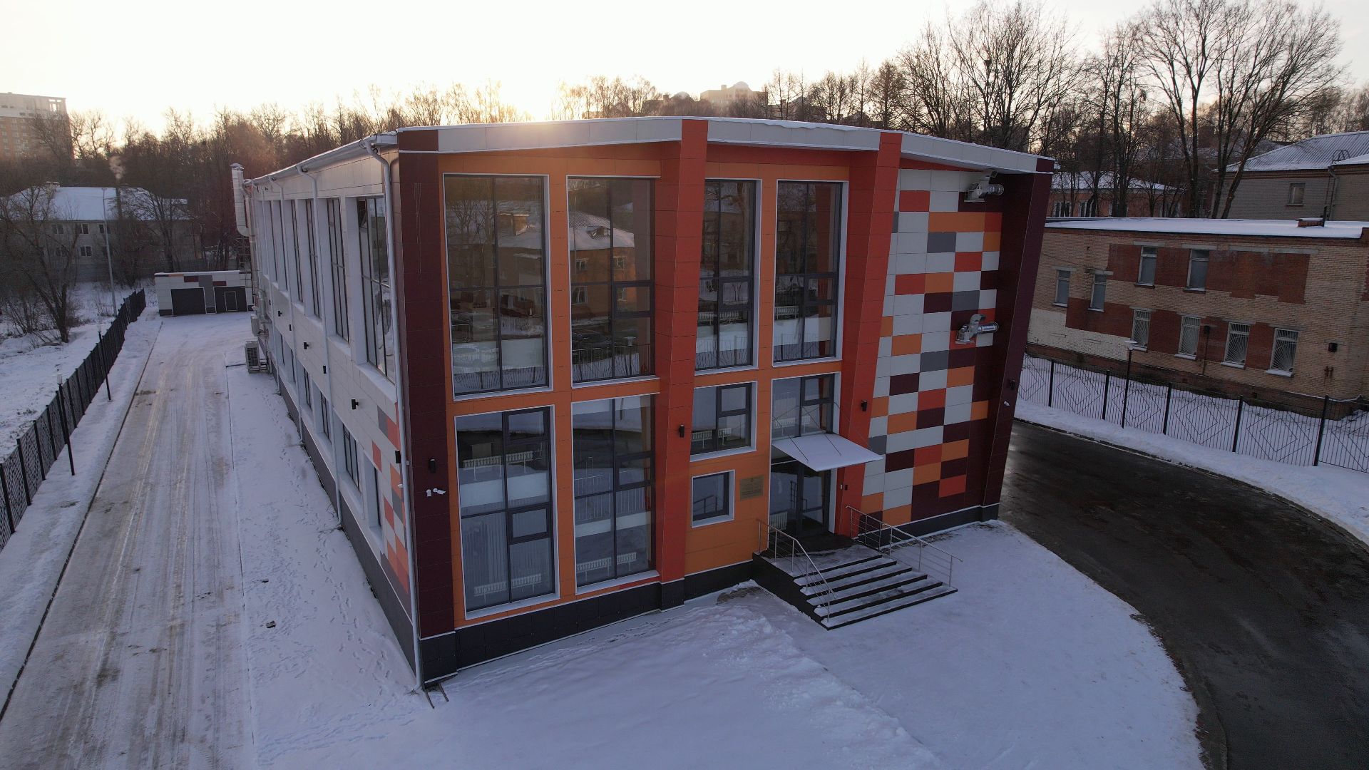 видео с коптера,