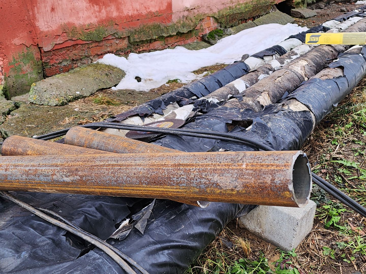 воскресенск, жкх, трубопровод, прорыв трубы, ремонт,