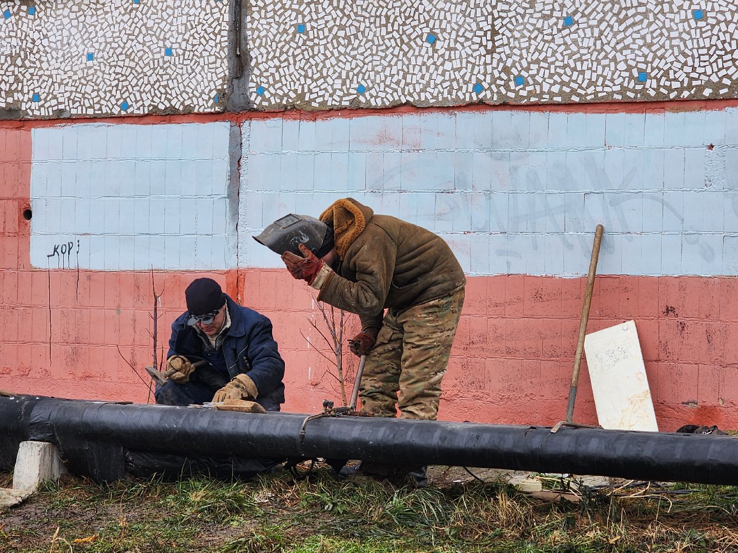 воскресенск, жкх, трубопровод, прорыв трубы, ремонт,