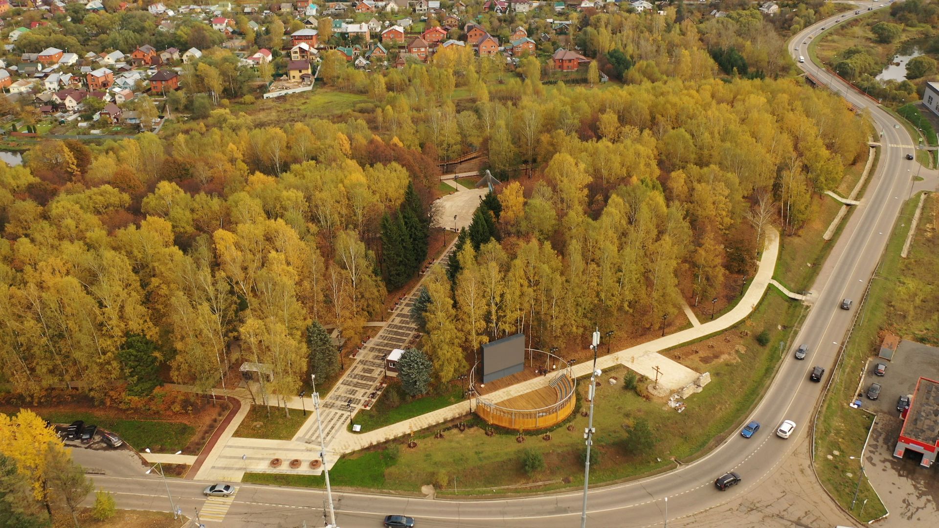 видео с коптера,