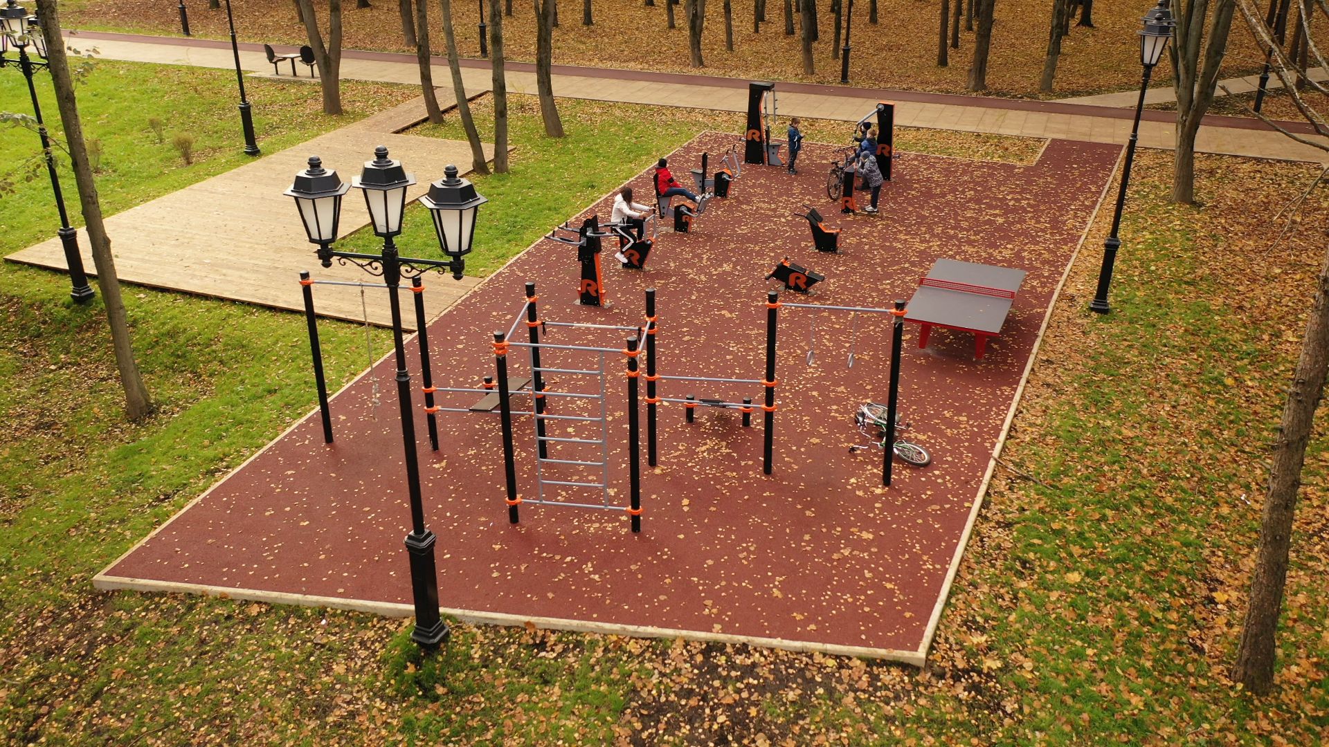 видео с коптера,